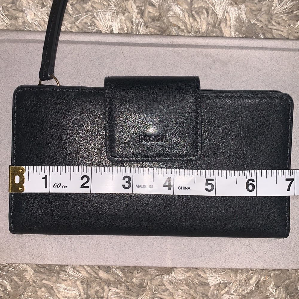 Fossil Large Wallet With Zipper And Zap Closure - image 5